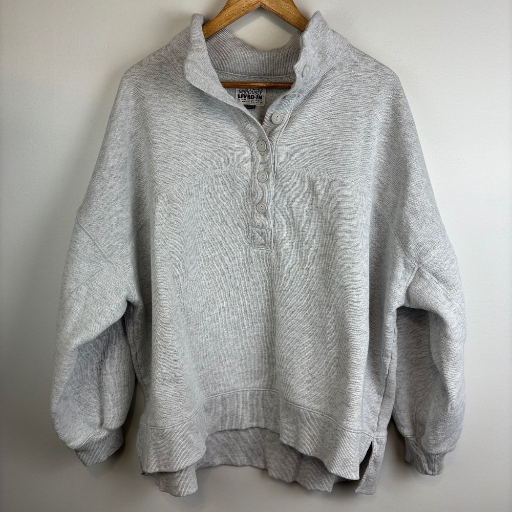 American Eagle Lived In Oversized Crewneck Sweatshirt